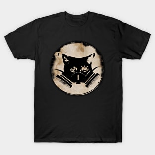 Gas Mask Cat T-Shirt